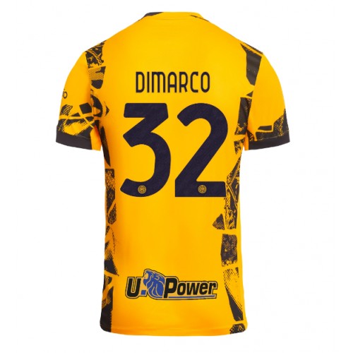 Fotbalové Dres Inter Milan Federico Dimarco #32 Alternativní 2024-25 Krátký Rukáv